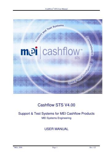 Mei Cashflow Sts Software Download